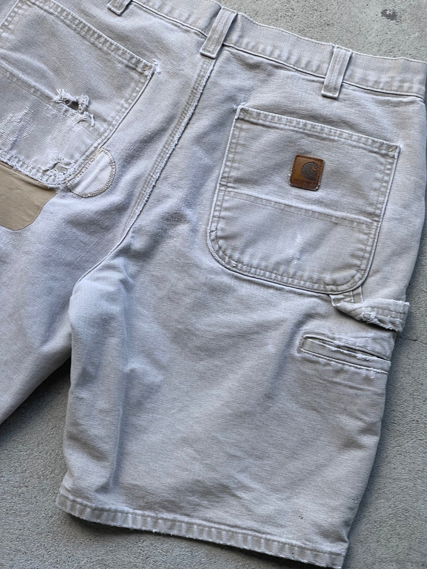 Vintage Carhartt Canvas Shorts - TAN 32" W