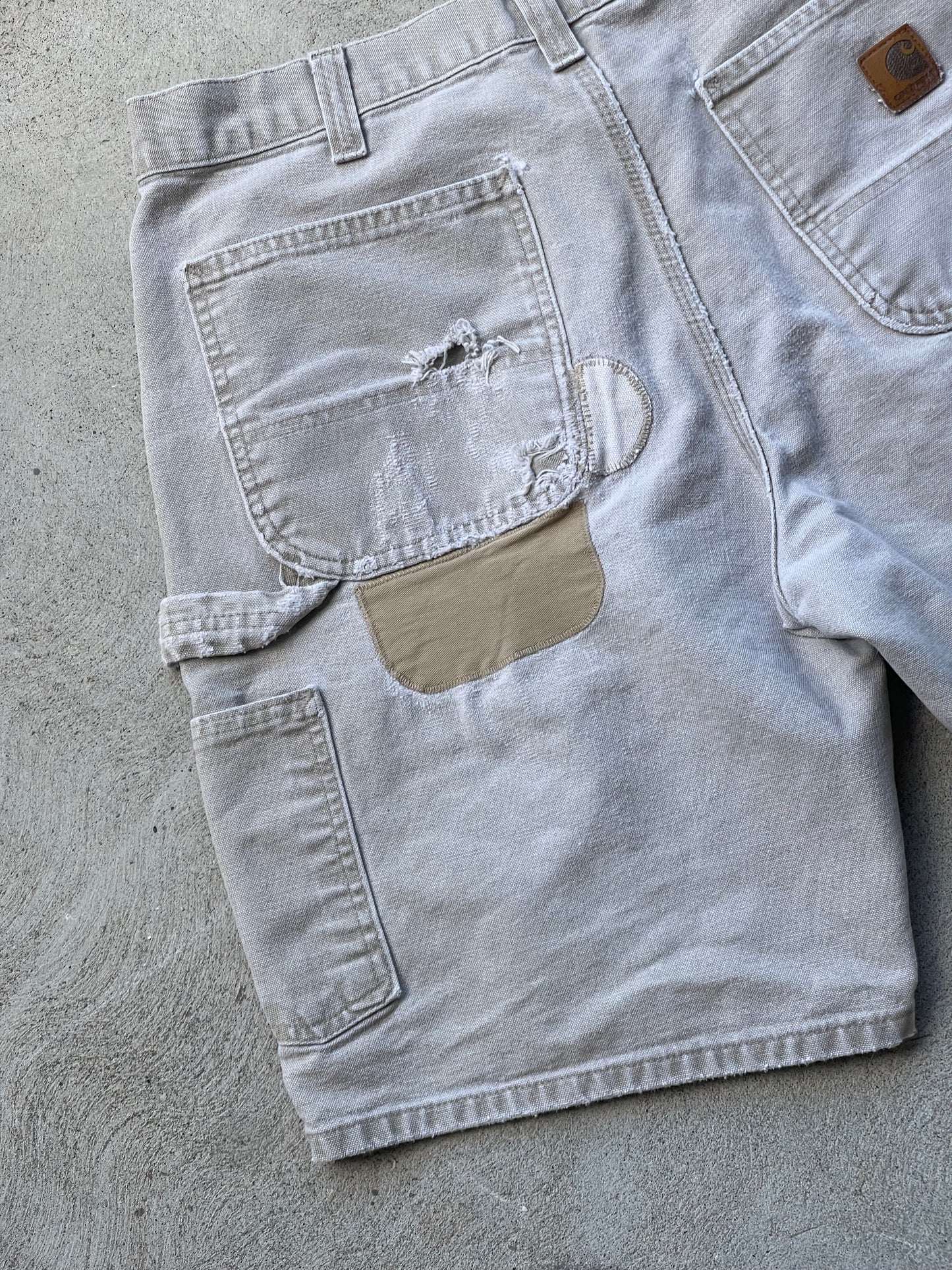 Vintage Carhartt Canvas Shorts - TAN 32" W