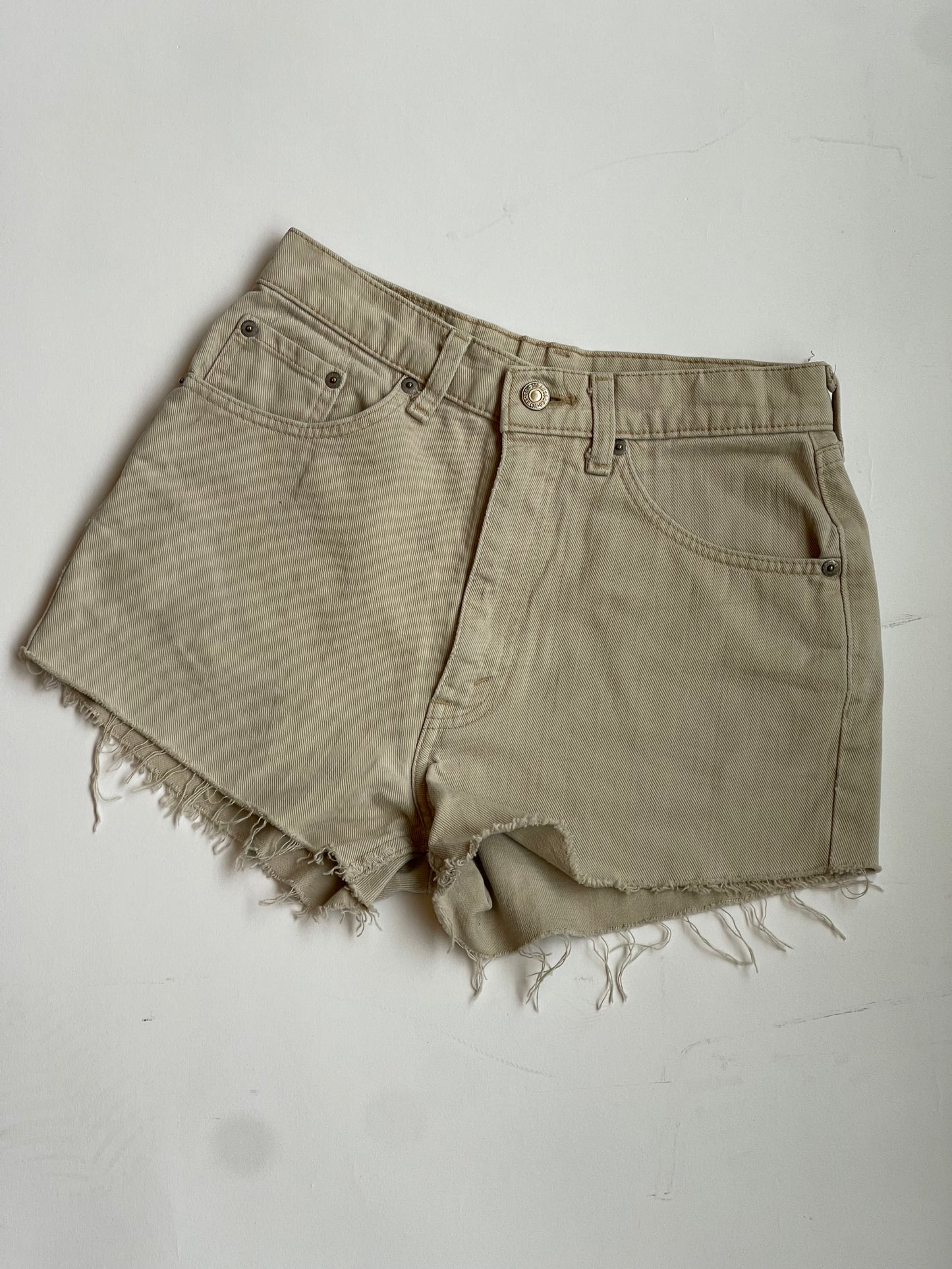 Vintage High-rise Levi's cutoff shorts - 26” W