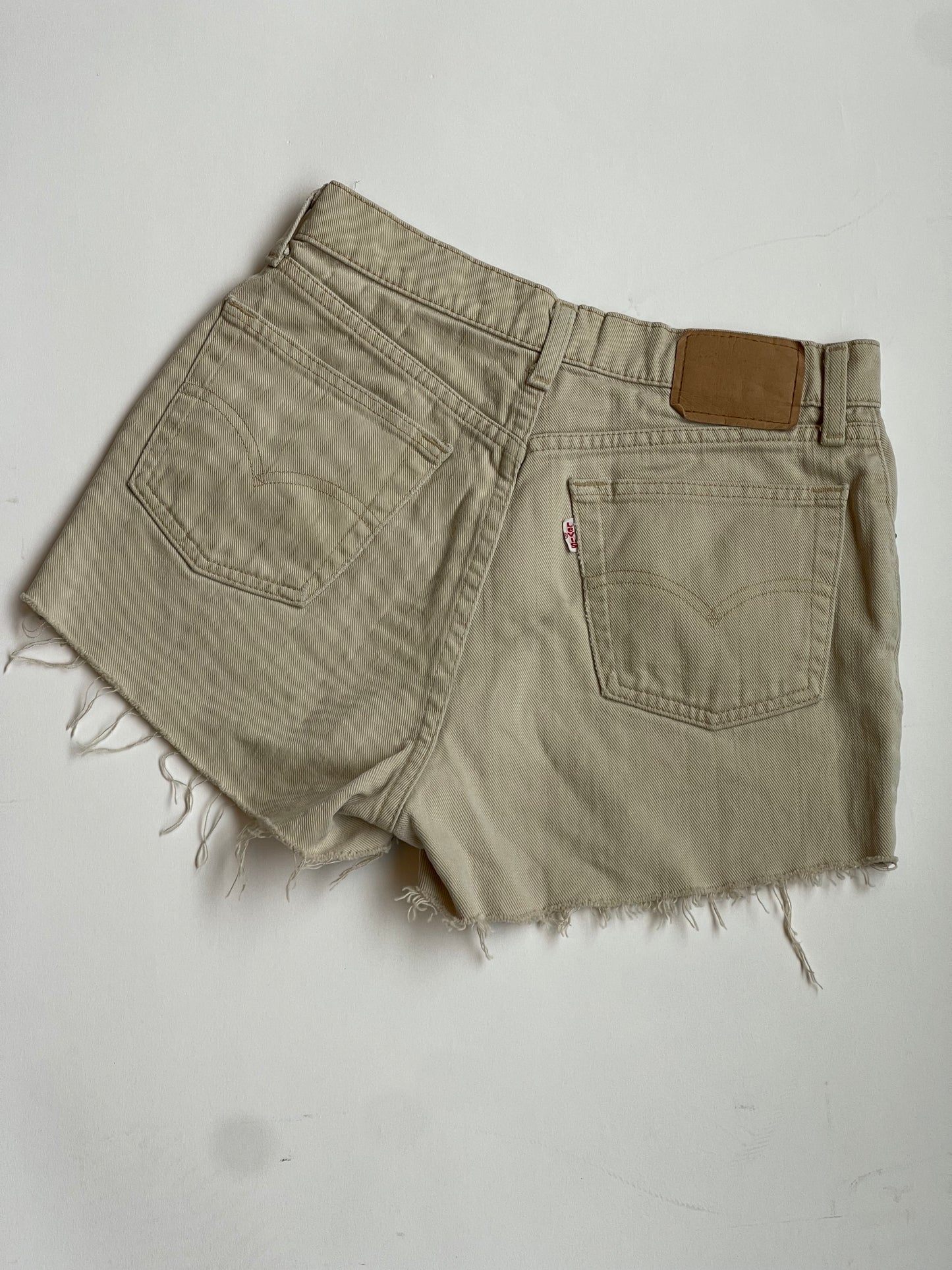Vintage High-rise Levi's cutoff shorts - 26” W