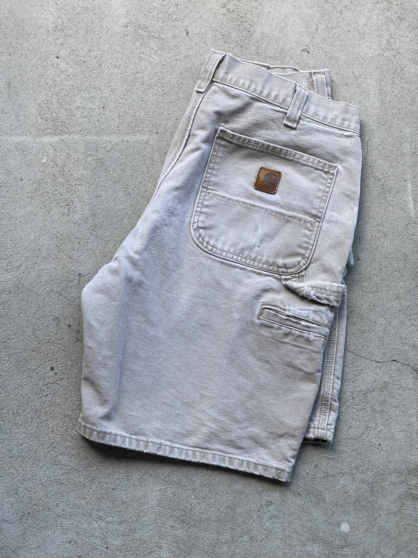 Vintage Carhartt Canvas Shorts - TAN 32" W