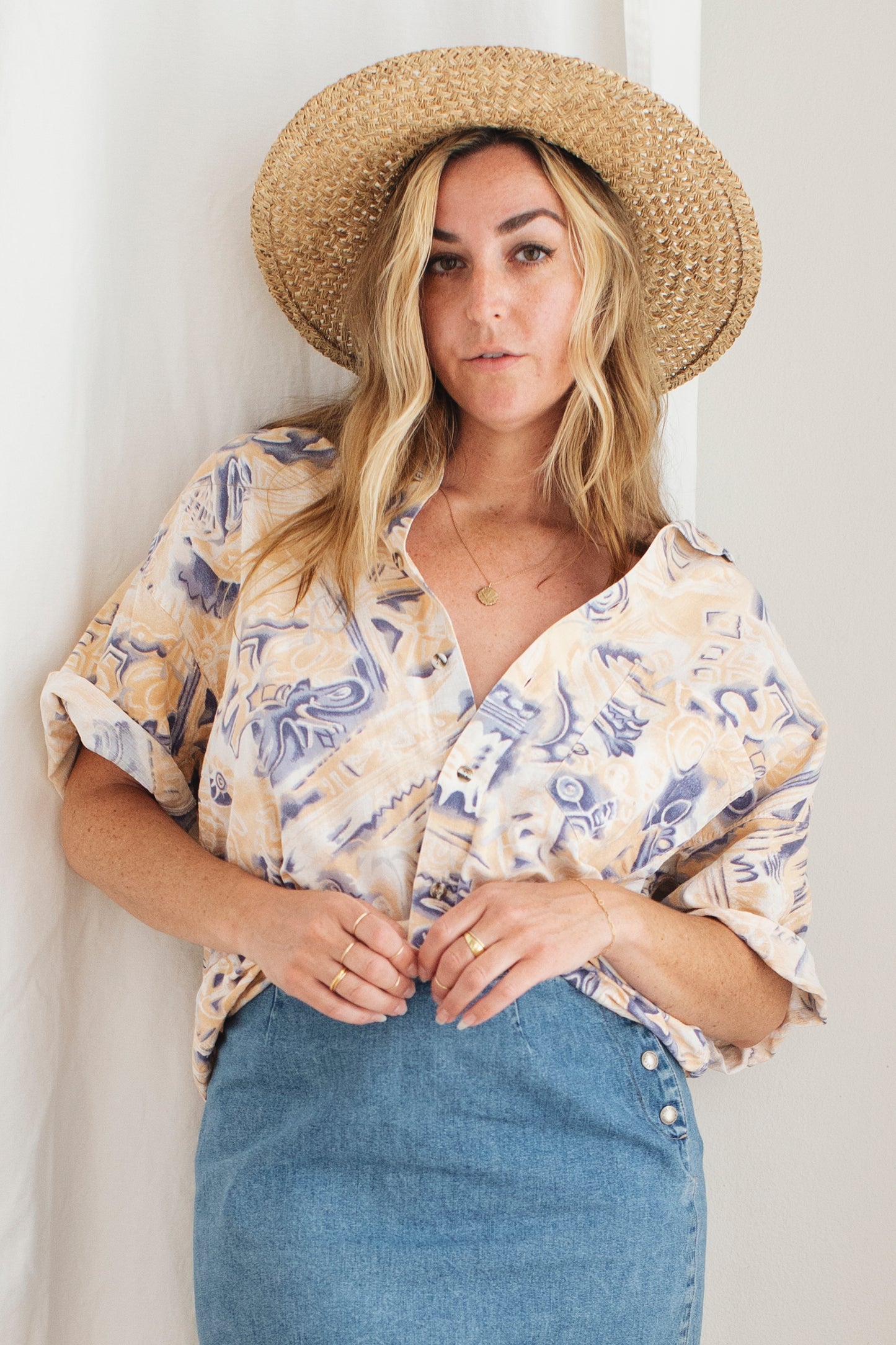 Vintage Tropical Shirt 03 - up to L