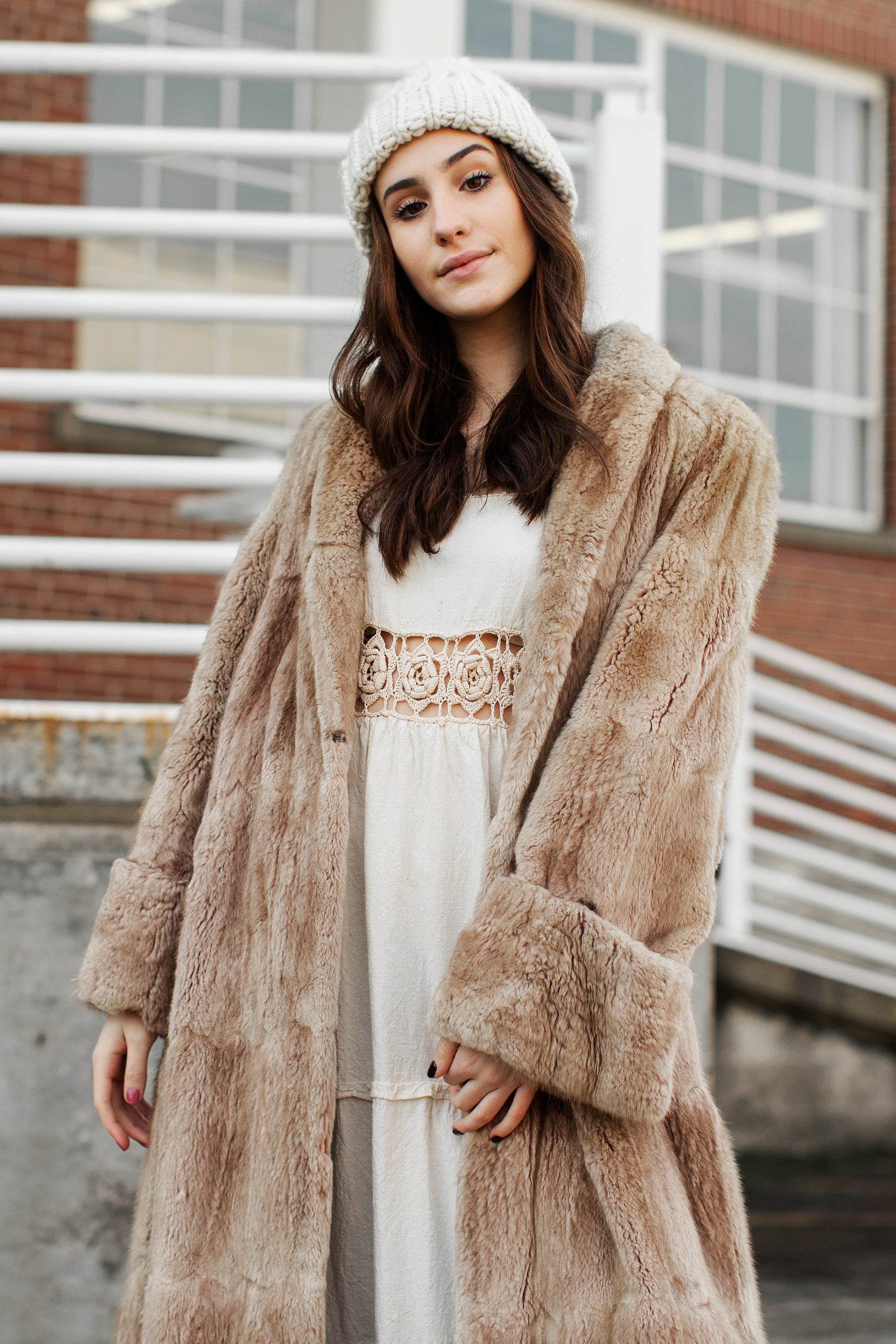 Vintage Fur Coat - M