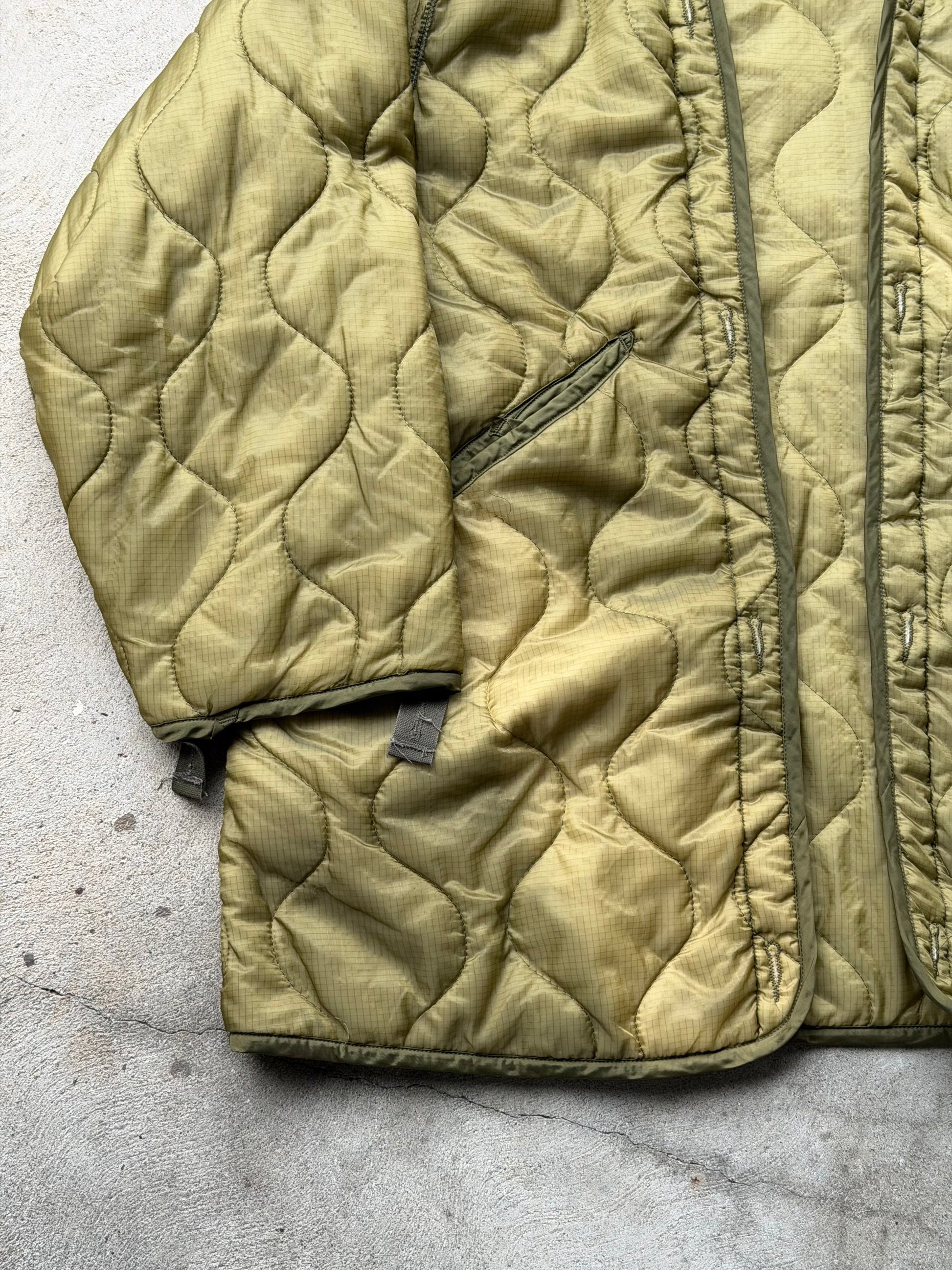Vintage Military Parka Liner Jacket - XL