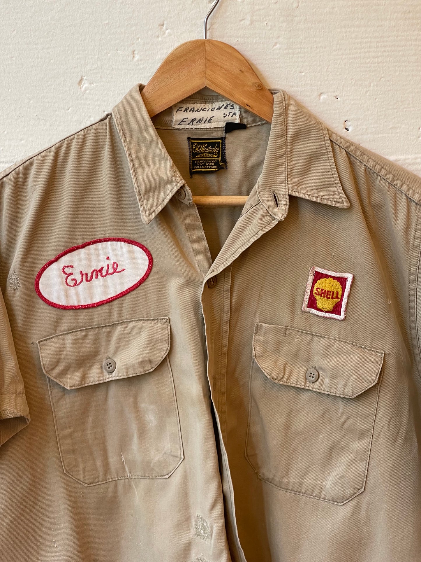 Vintage 70s Attendant Shirt "Ernie" - M