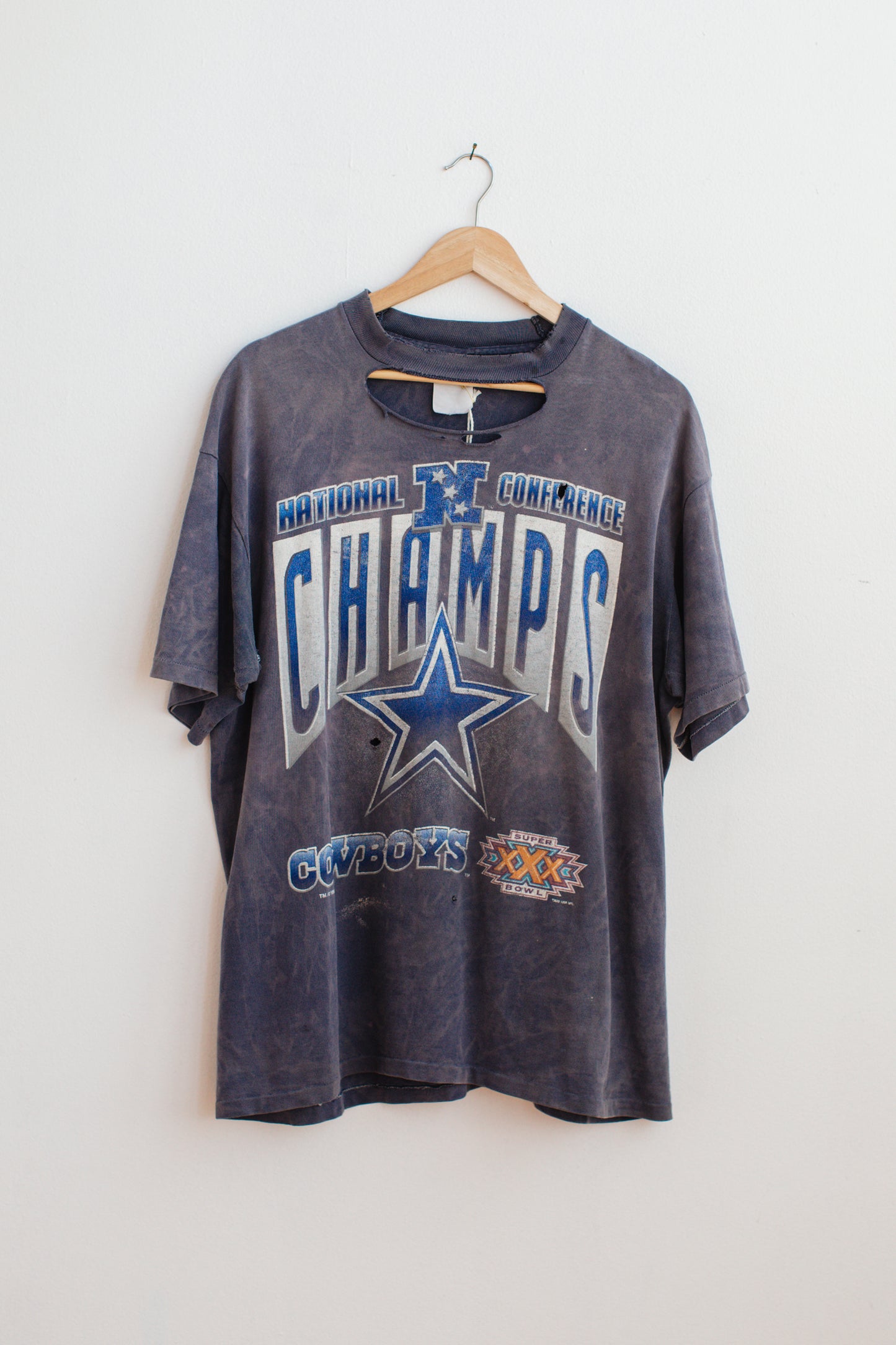 Vintage Thrashed 95 Dallas Cowboys Tee - L/XL