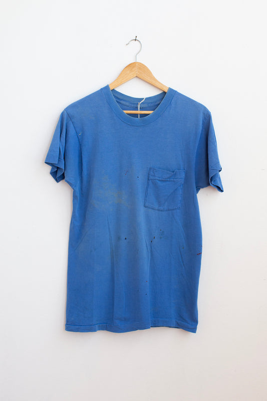 Vintage Thrashed Pocket Tee - M