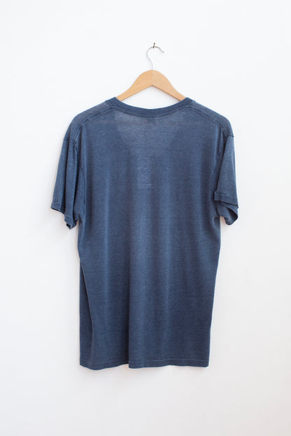 Vintage Overdyed Navy V-Neck - M/L