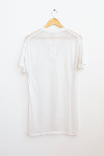 Vintage Paper Thin V-Neck Tee - M