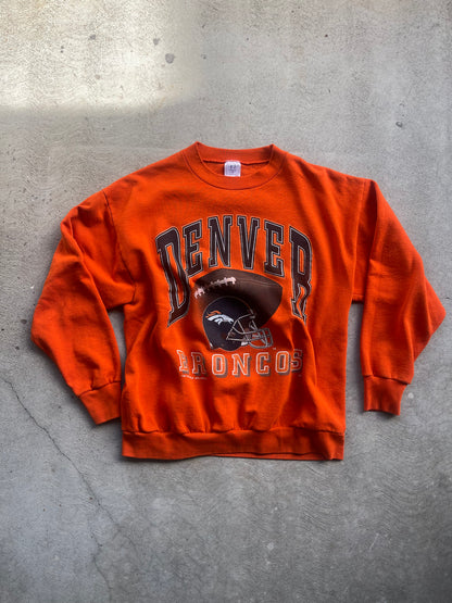 Vintage 90s Denver Broncos Sweatshirt - L