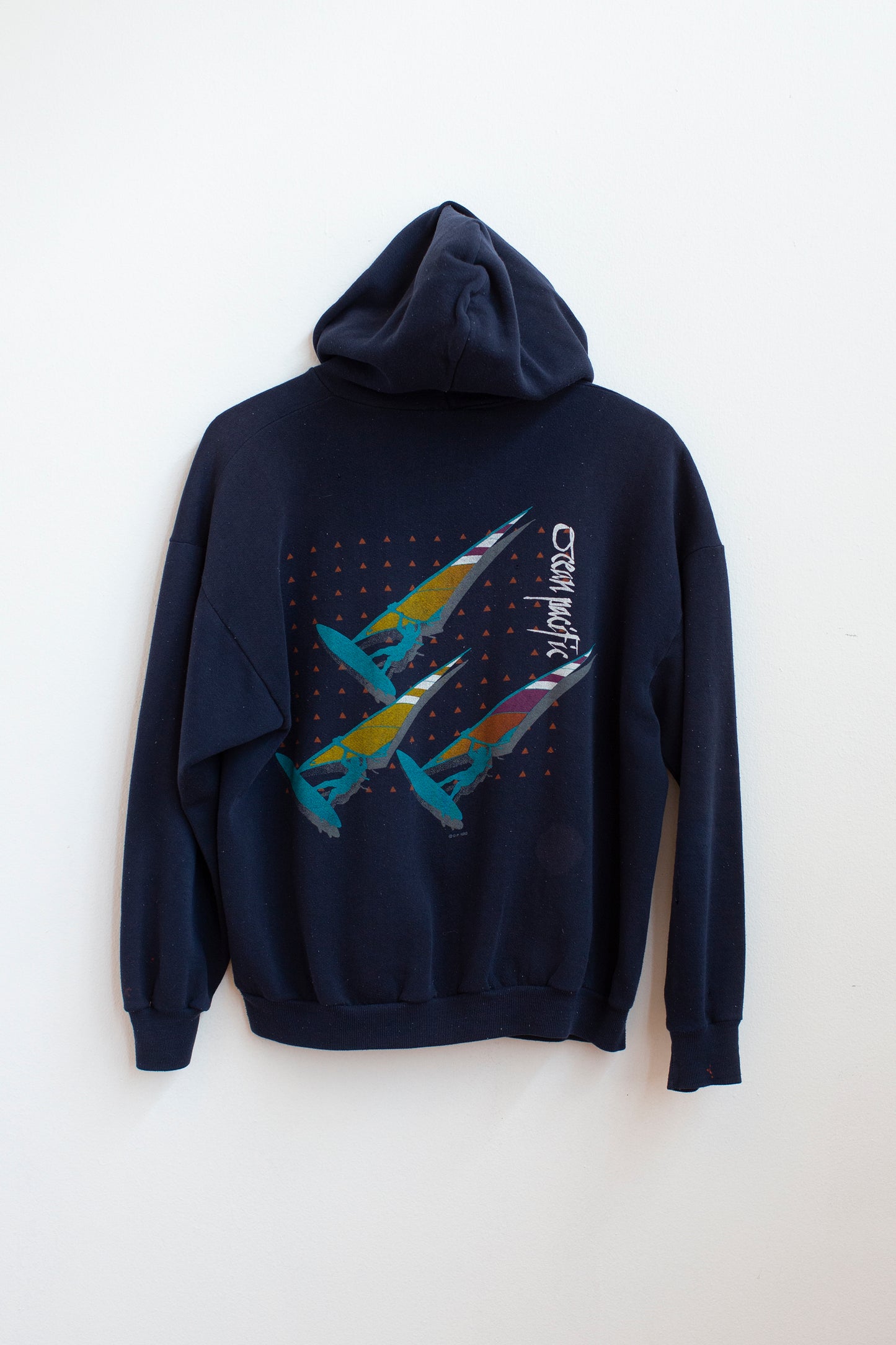 Vintage Ocean Pacific Zip Hoodie - M/L