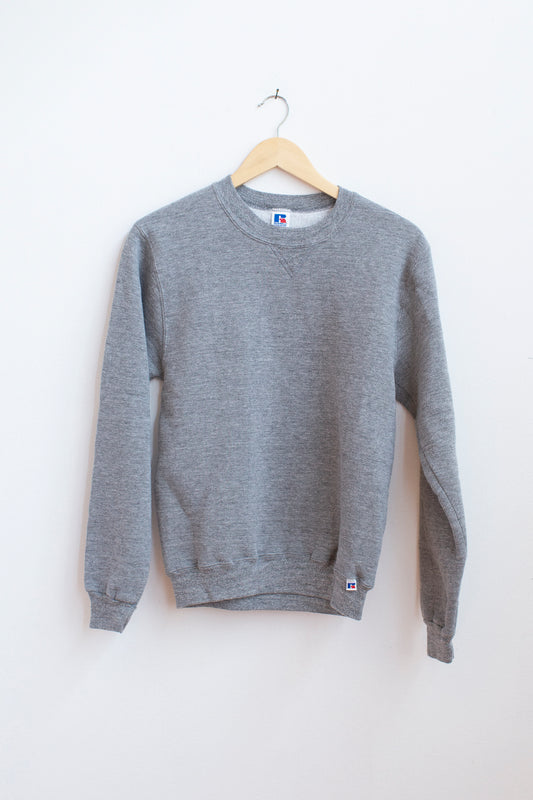 Vintage Russell's Crew in GREY - S