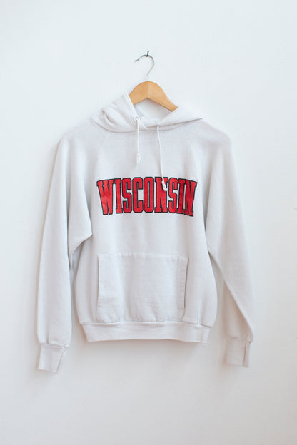 Vintage 1980s Wisconsin Hoodie - S