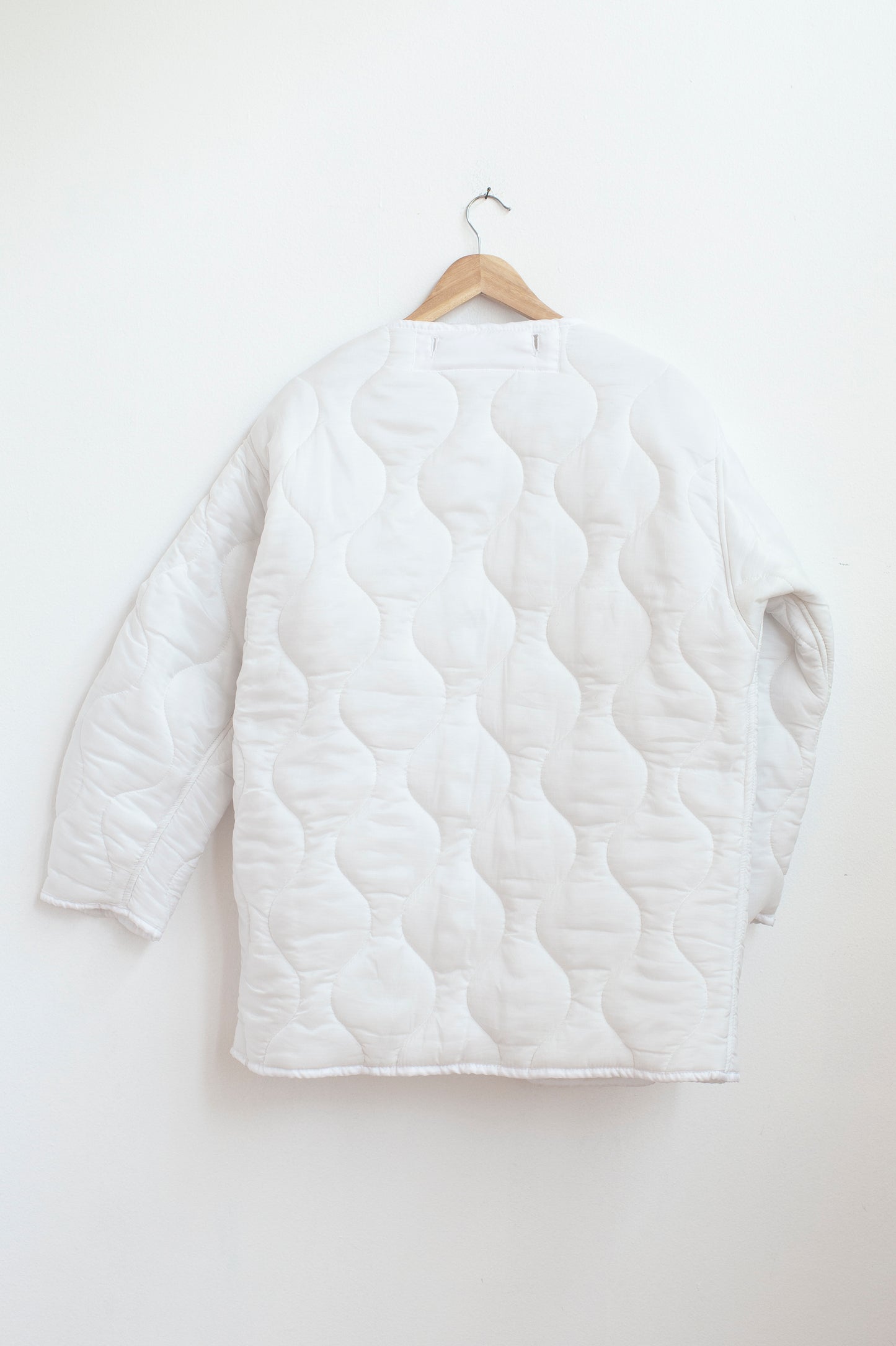 Quilted Liner in WHITE - ( select size )