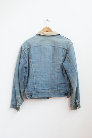 Vintage 1960s LEE Storm Rider Blanket Lined Denim Coat - M