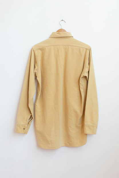 Vintage Chamois Shirt in YELLOW TAN - M