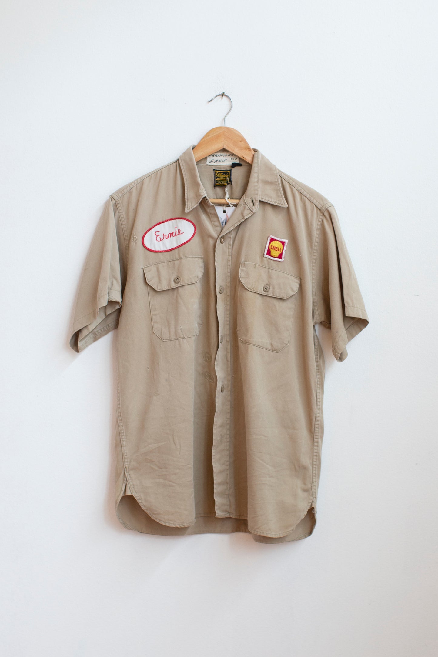 Vintage 70s Attendant Shirt "Ernie" - M