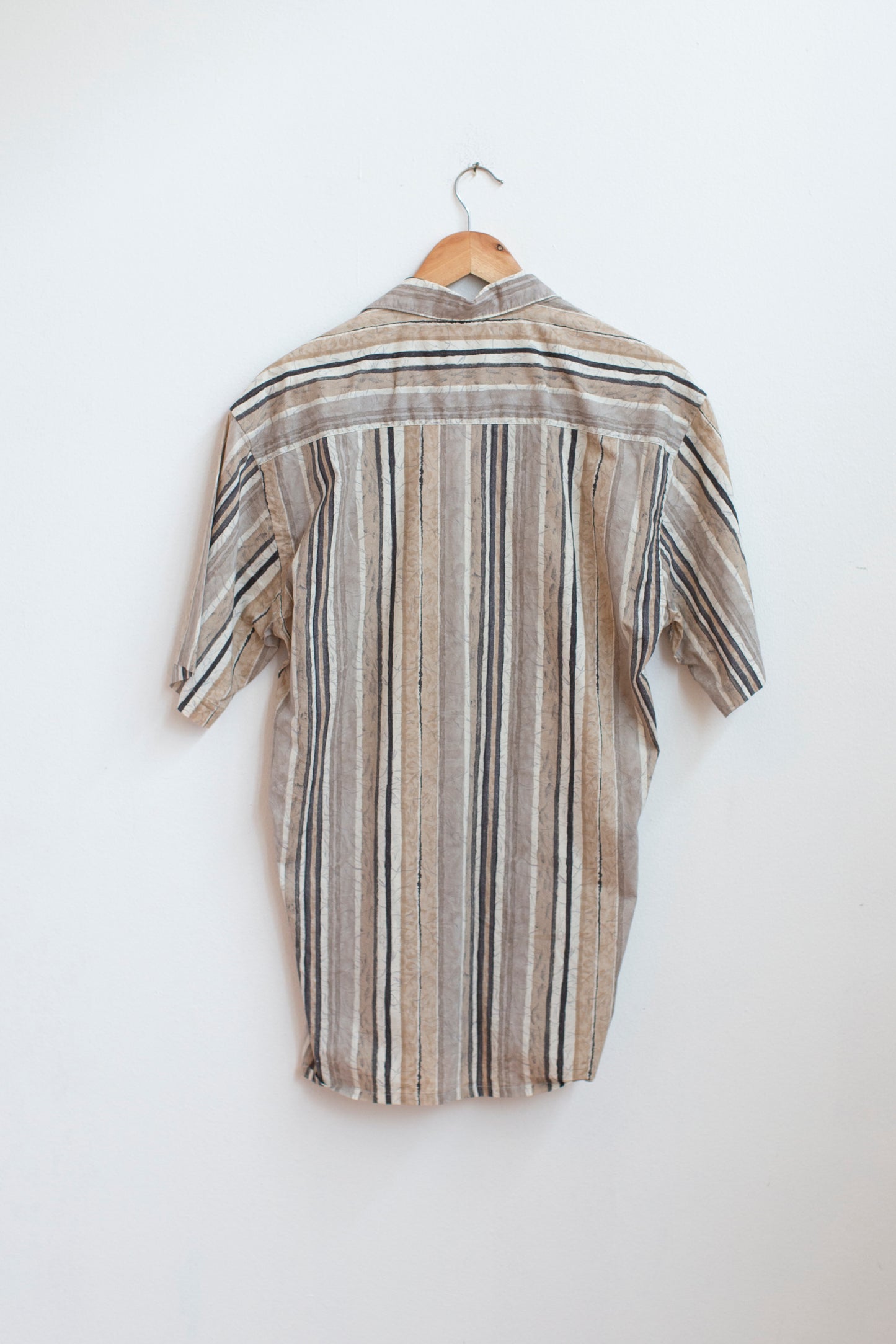 Vintage Stripe Cotton Shirt - up to M