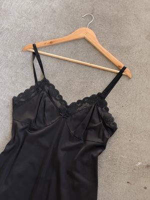 Vintage Slip Dress BLACK 02 - M