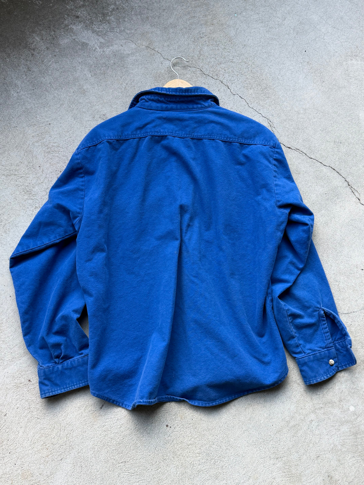 Vintage Chamois Shirt in COLBALT - M/L