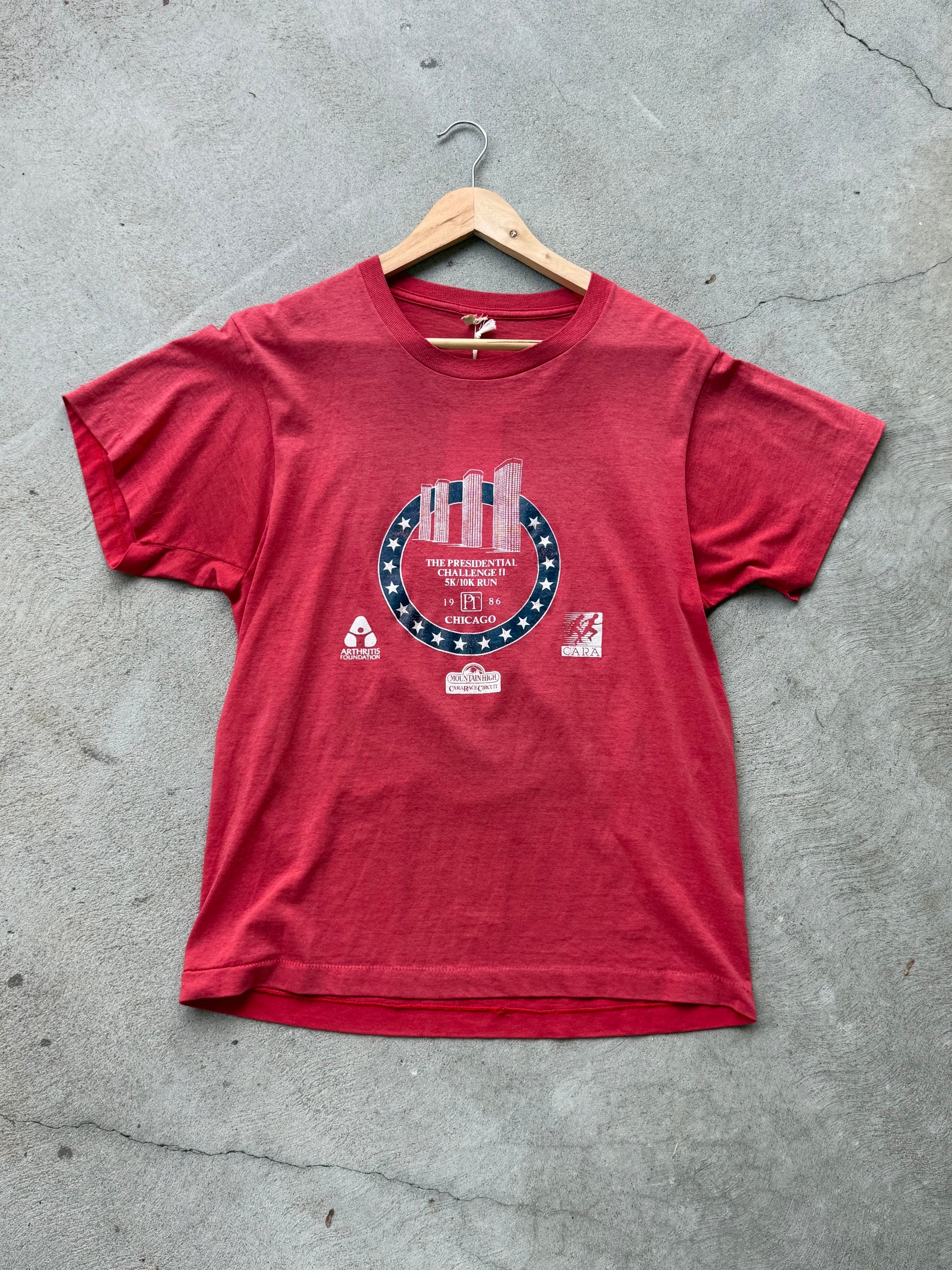 Vintage 1986 Chicago Fun Run Tee - M