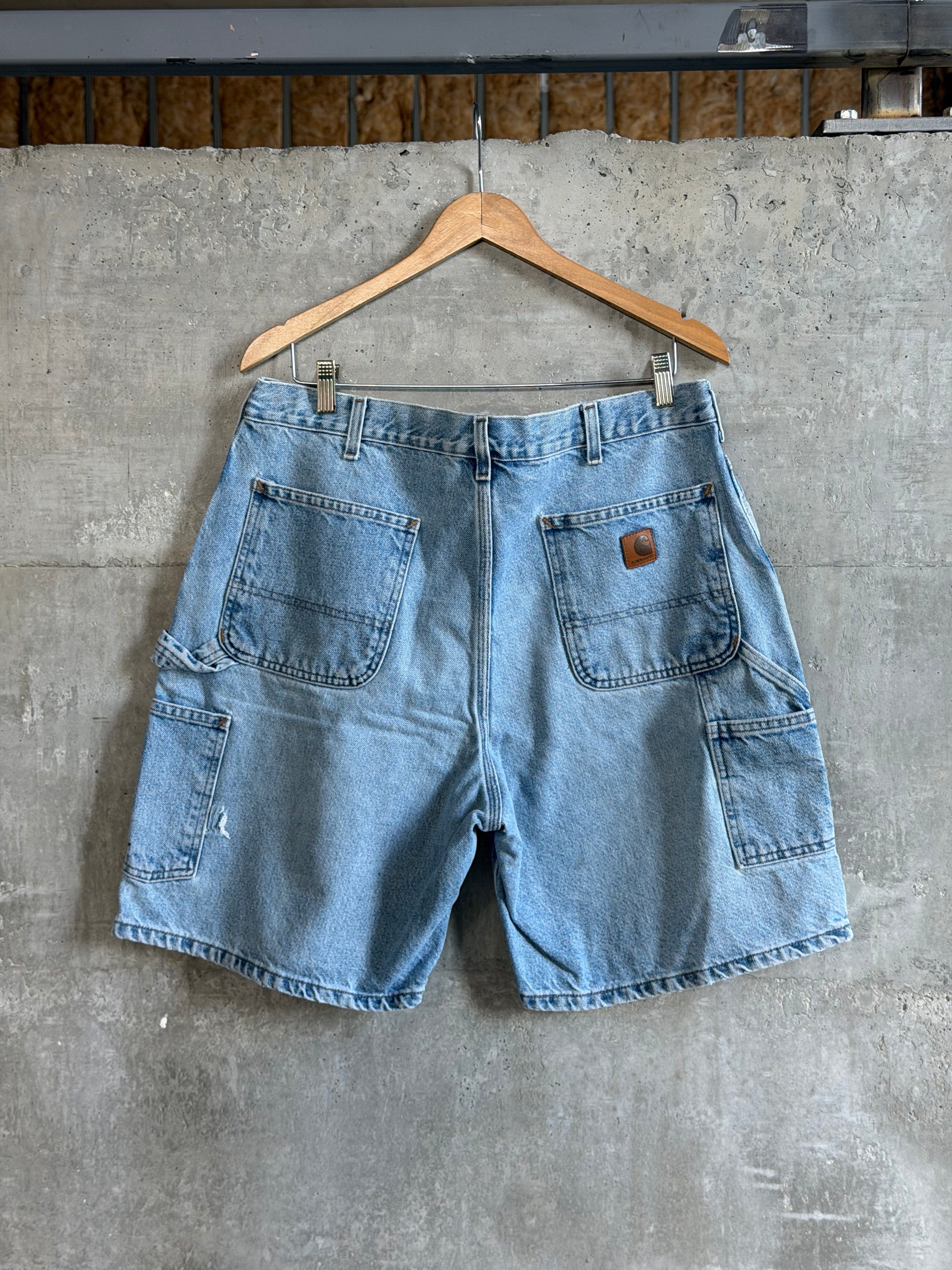 Carhartt Denim Carpenter Shorts - 38" W