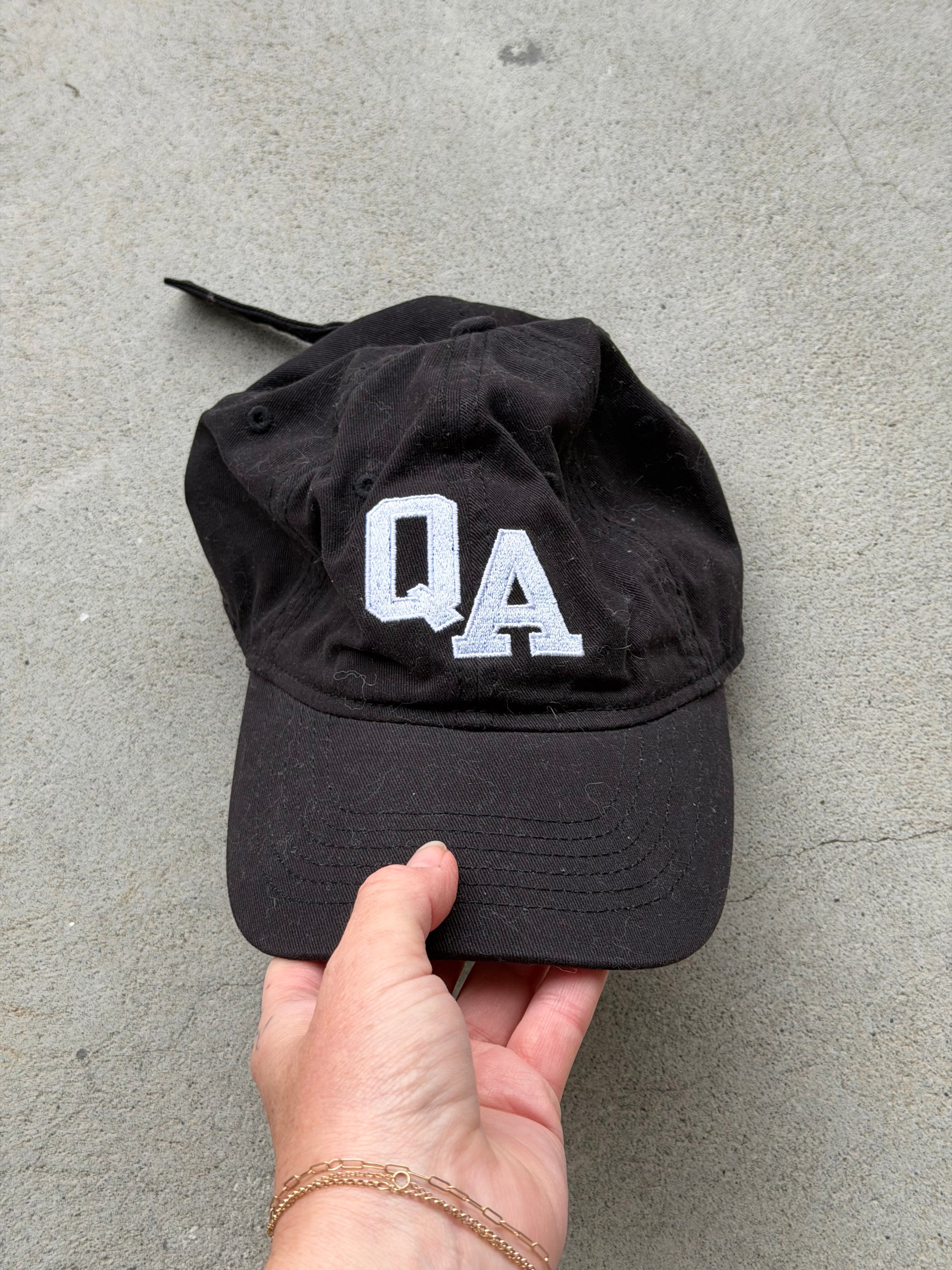 Queen Anne "QA" dad cap - OS