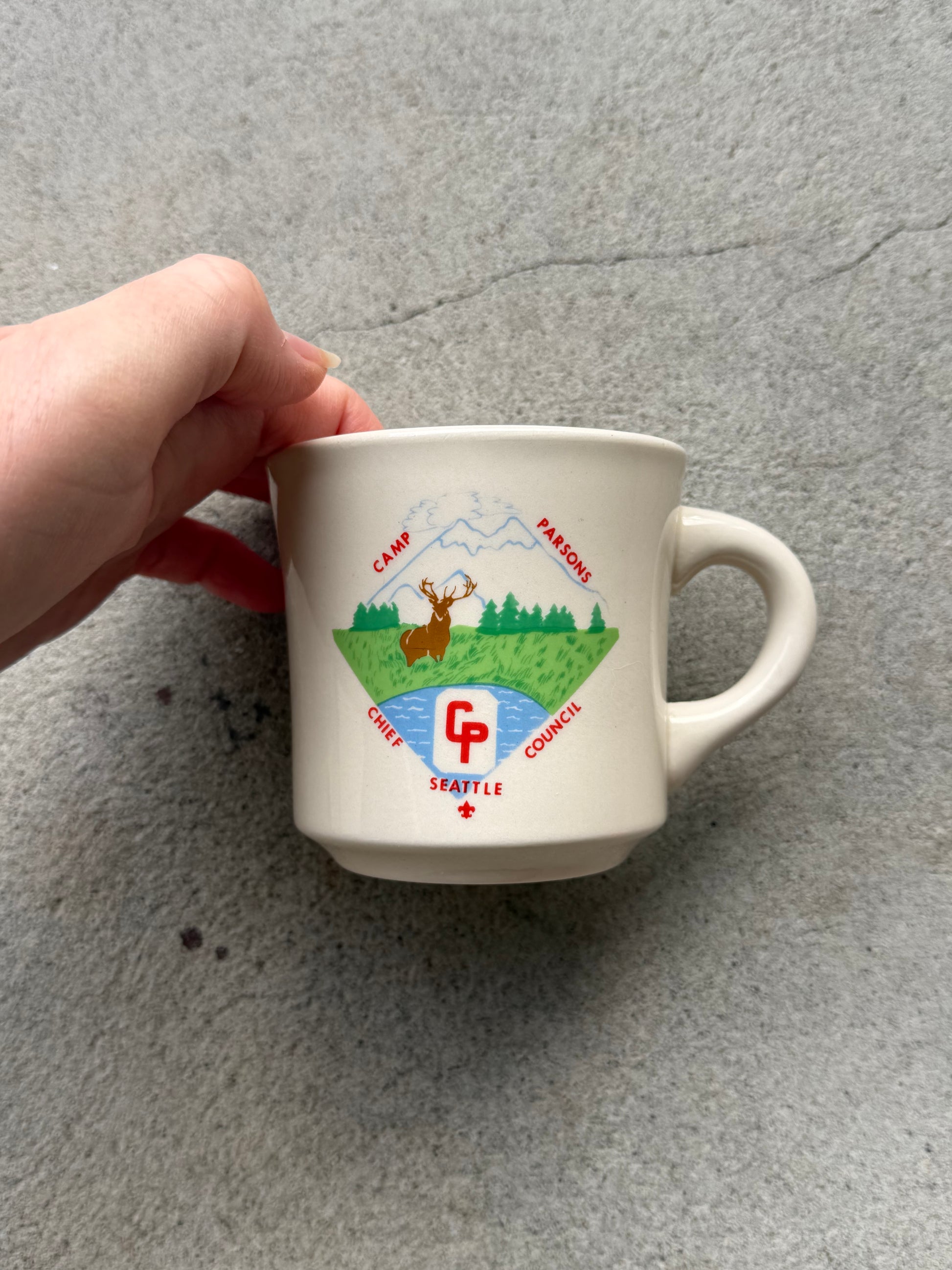 Vintage “Camp Parsons” Mug