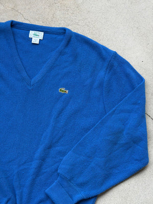 Vintage Dad Sweater in COBALT - XL