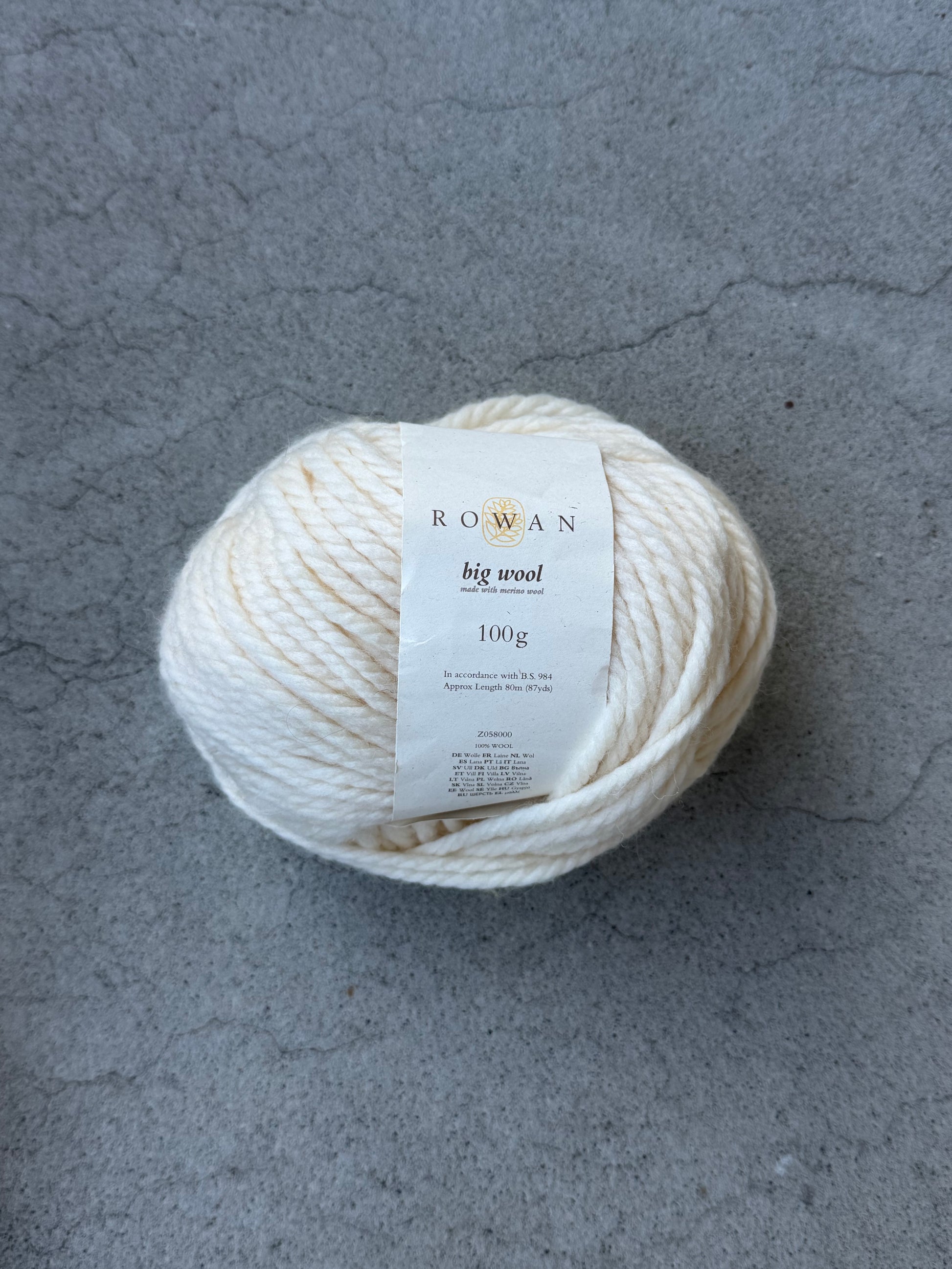 ROWAN - Big Wool ( White Hot )