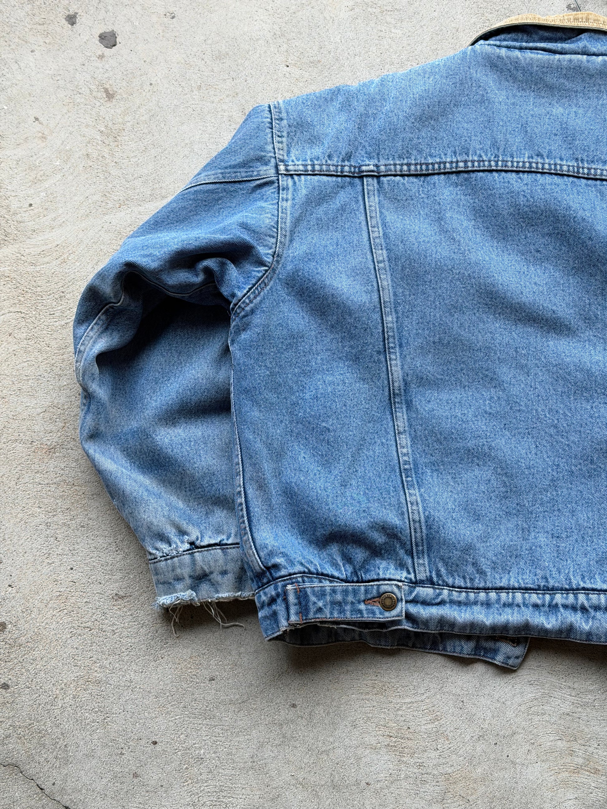Vintage Wrangler Sherpa Lined Denim Jacket - XL