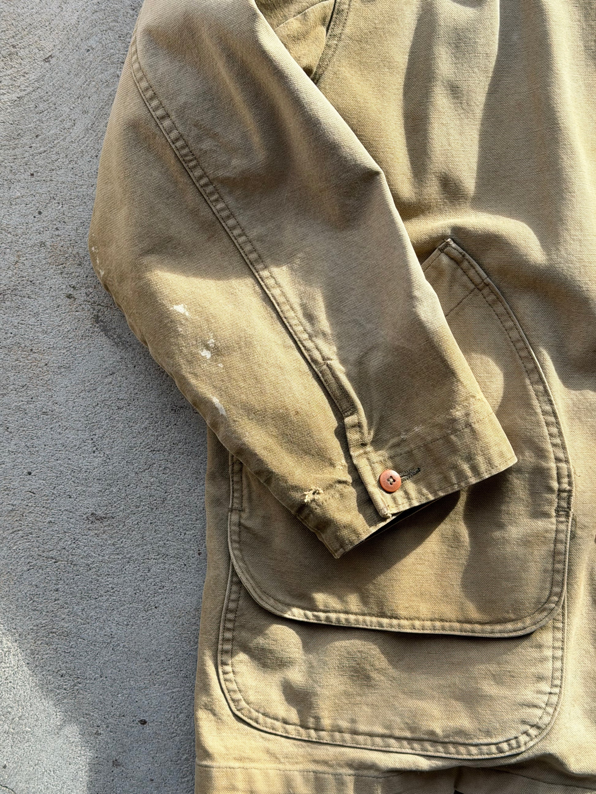 Vintage Blanket Lined Chore Coat - M