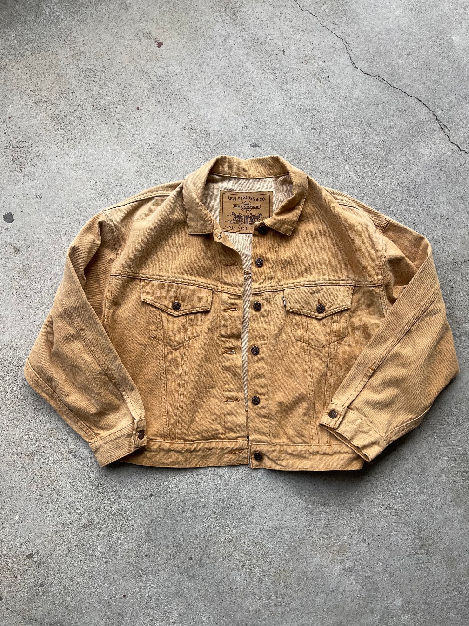 Vintage 1980s Levi’s x Sally Fox Denim Jacket - M/L