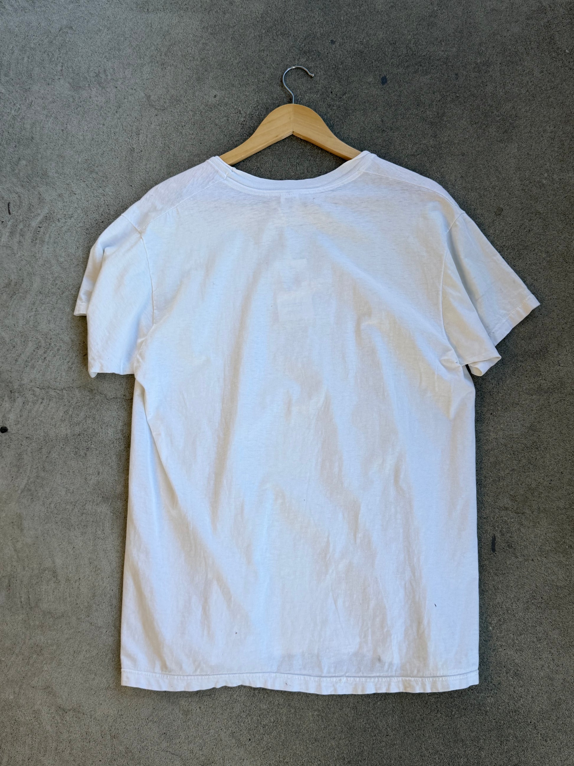 Vintage Soft Crew Neck WHITE - L