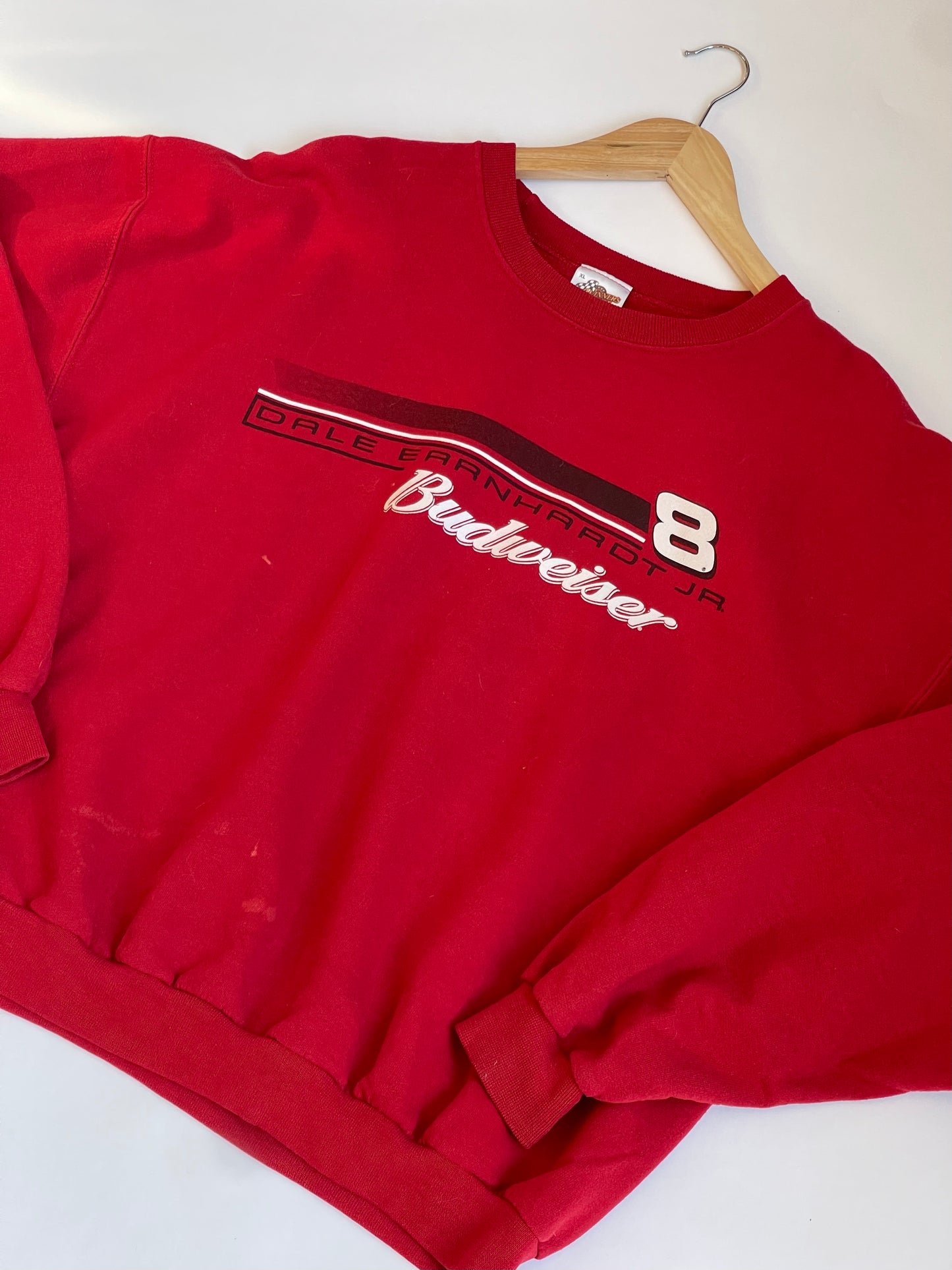 Vintage Dale Earnhardt Jr Budweiser Sweatshirt - XL