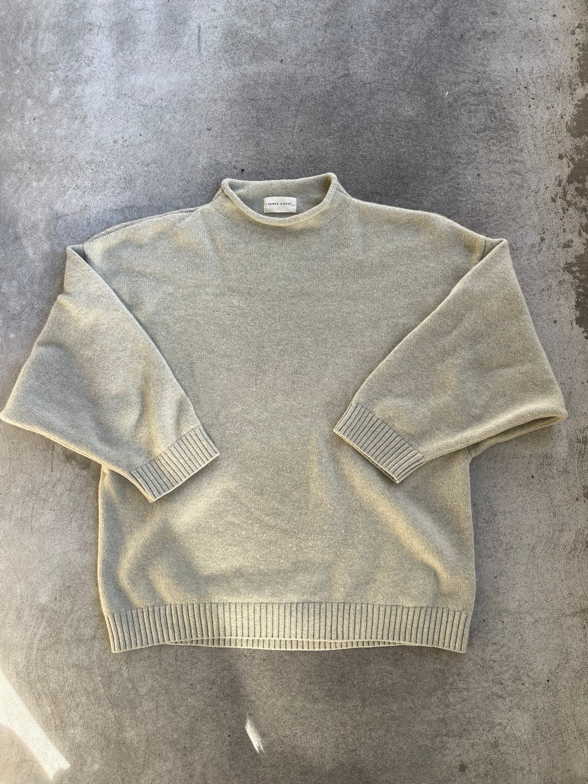 Pre-loved James Street Co Marled Funnel Sweater - M