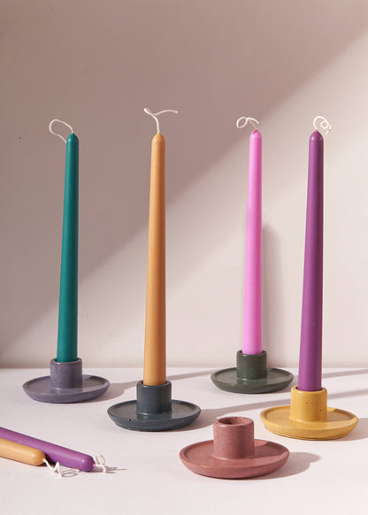 Ebb & FLow Beeswax/Soy Blend Taper Candles
