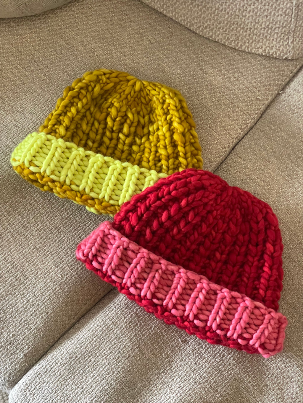 The Fisherman Beanie in Color Block - READY TO SHIP