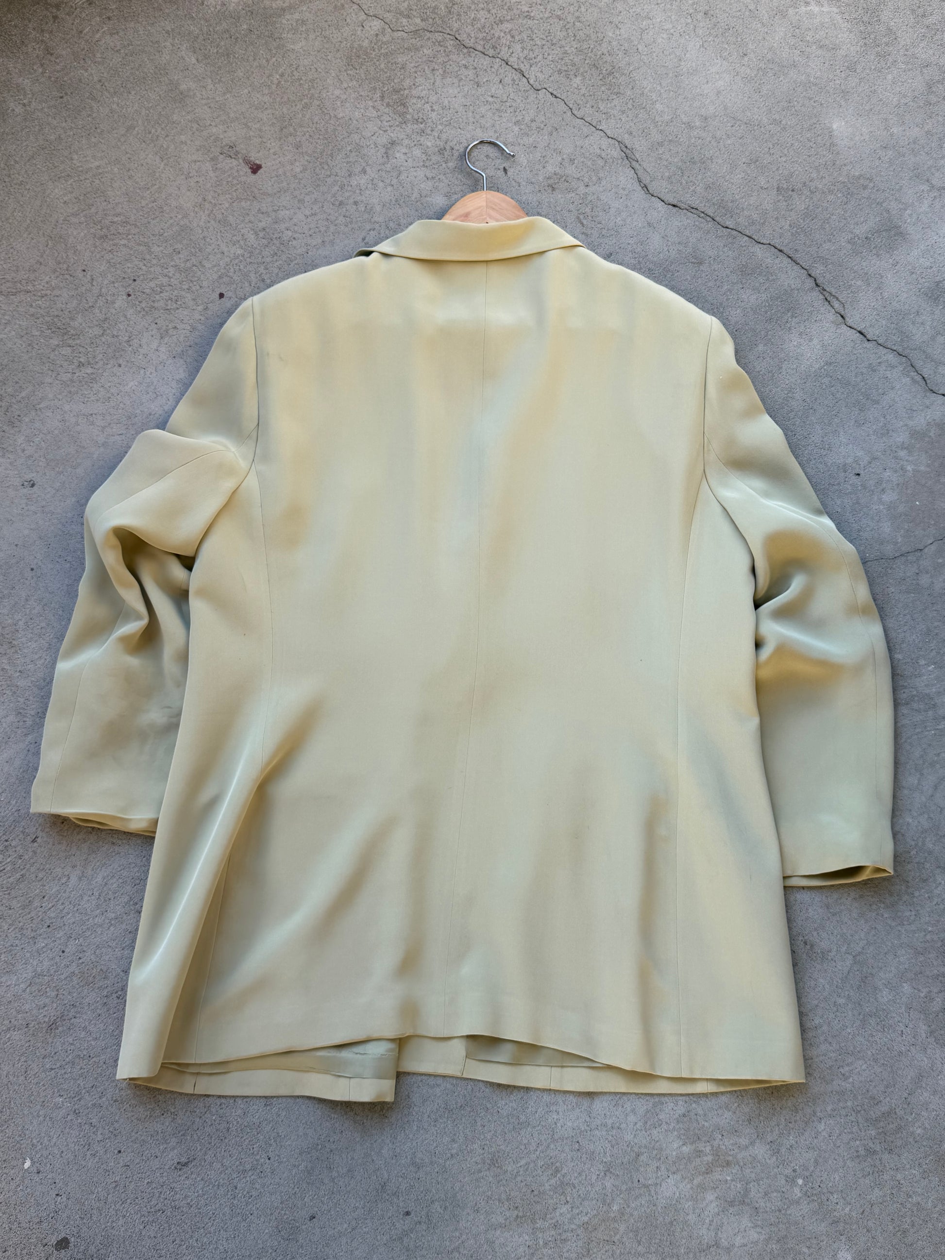 Vintage Silk Blazer - XL