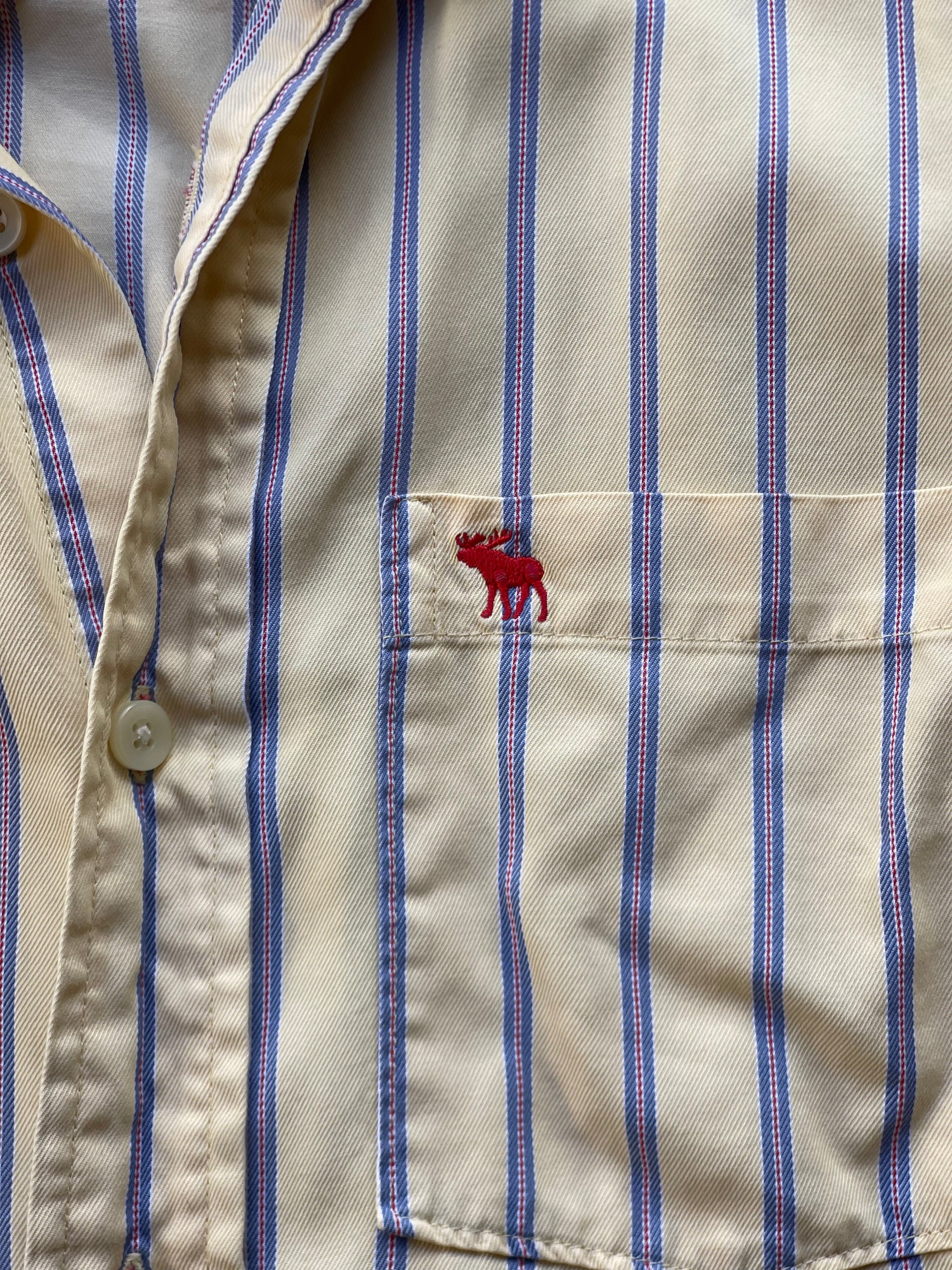 Pre-loved Men's Logo Dress Shirt ( YELLOW ) - S/M