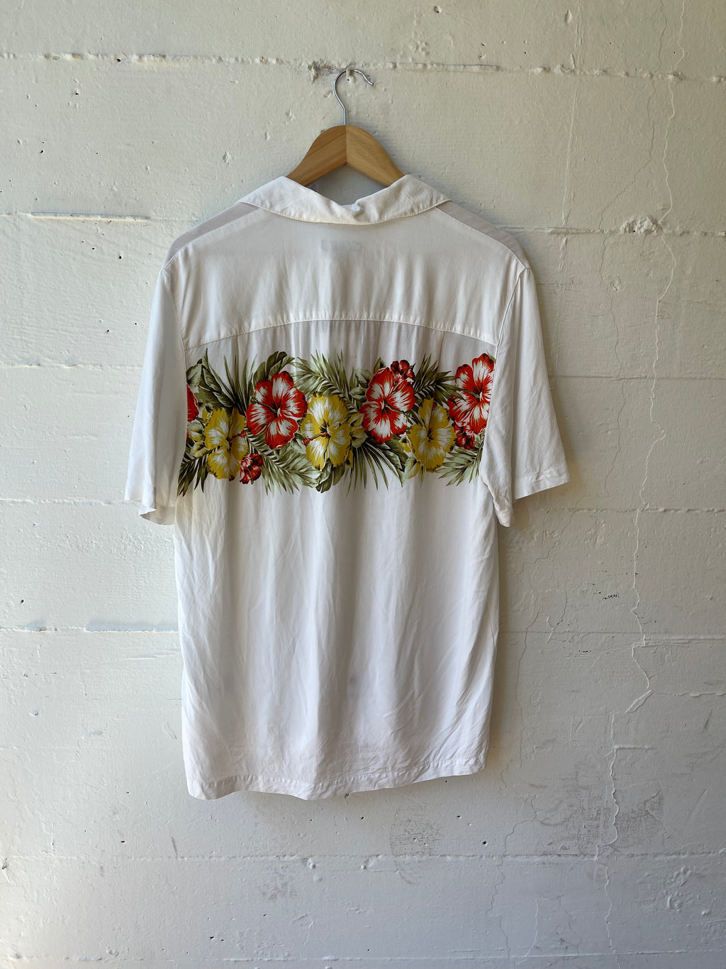 Rayon Hawaiian Easy Shirt - M/L