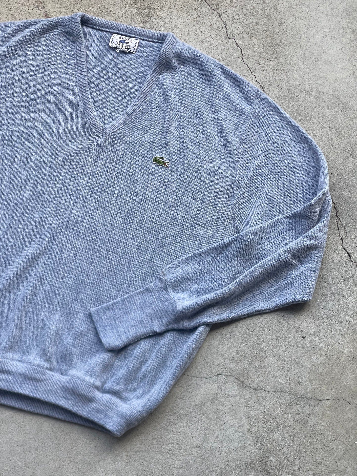 Vintage Izod Lacoste Sweater in SKY BLUE - L/XL