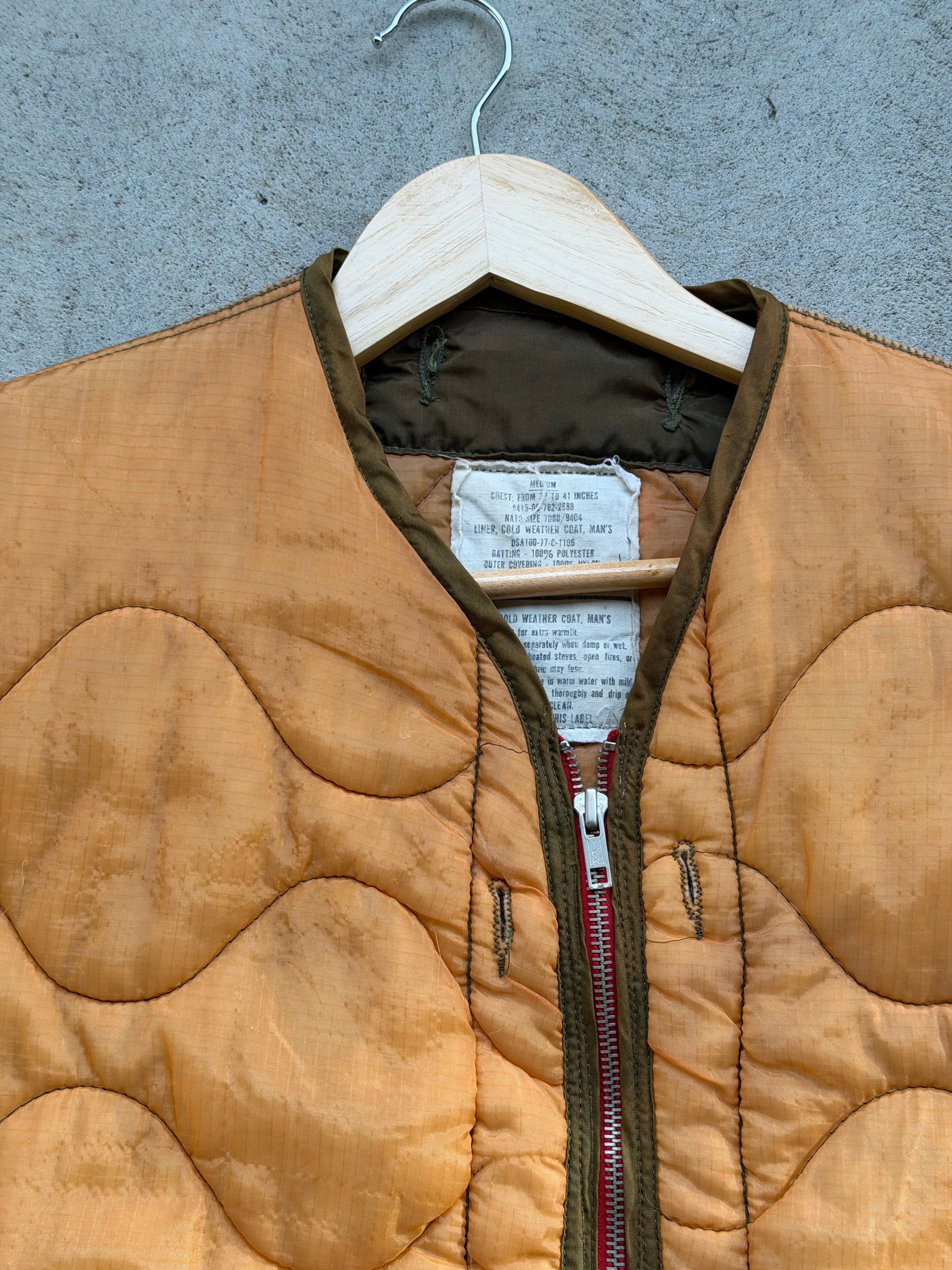 Vintage Military Liner Vest - M/L