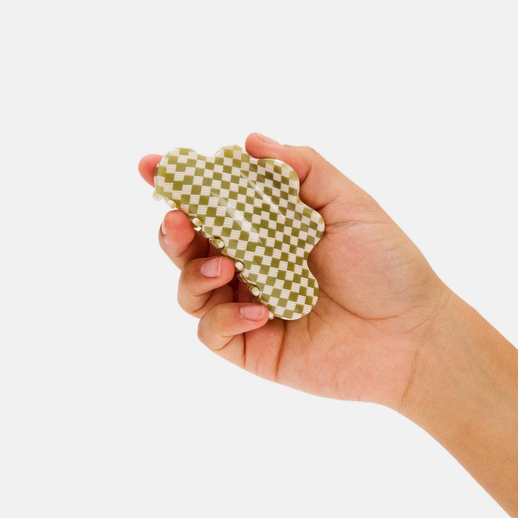 Chunks Baby Nimbus Claw in Olive Check - OS