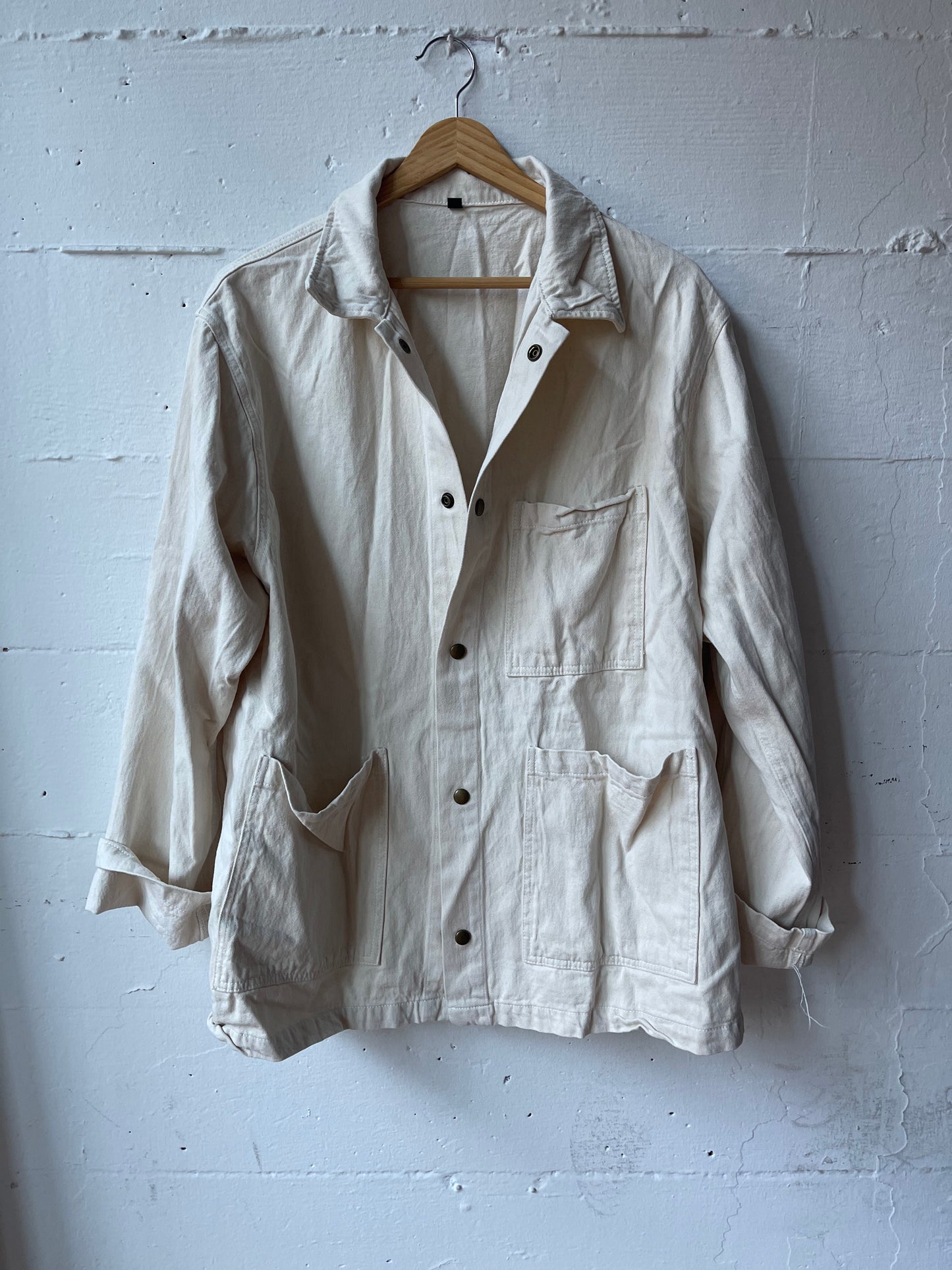Chore Coat in NATURAL - ( select size )