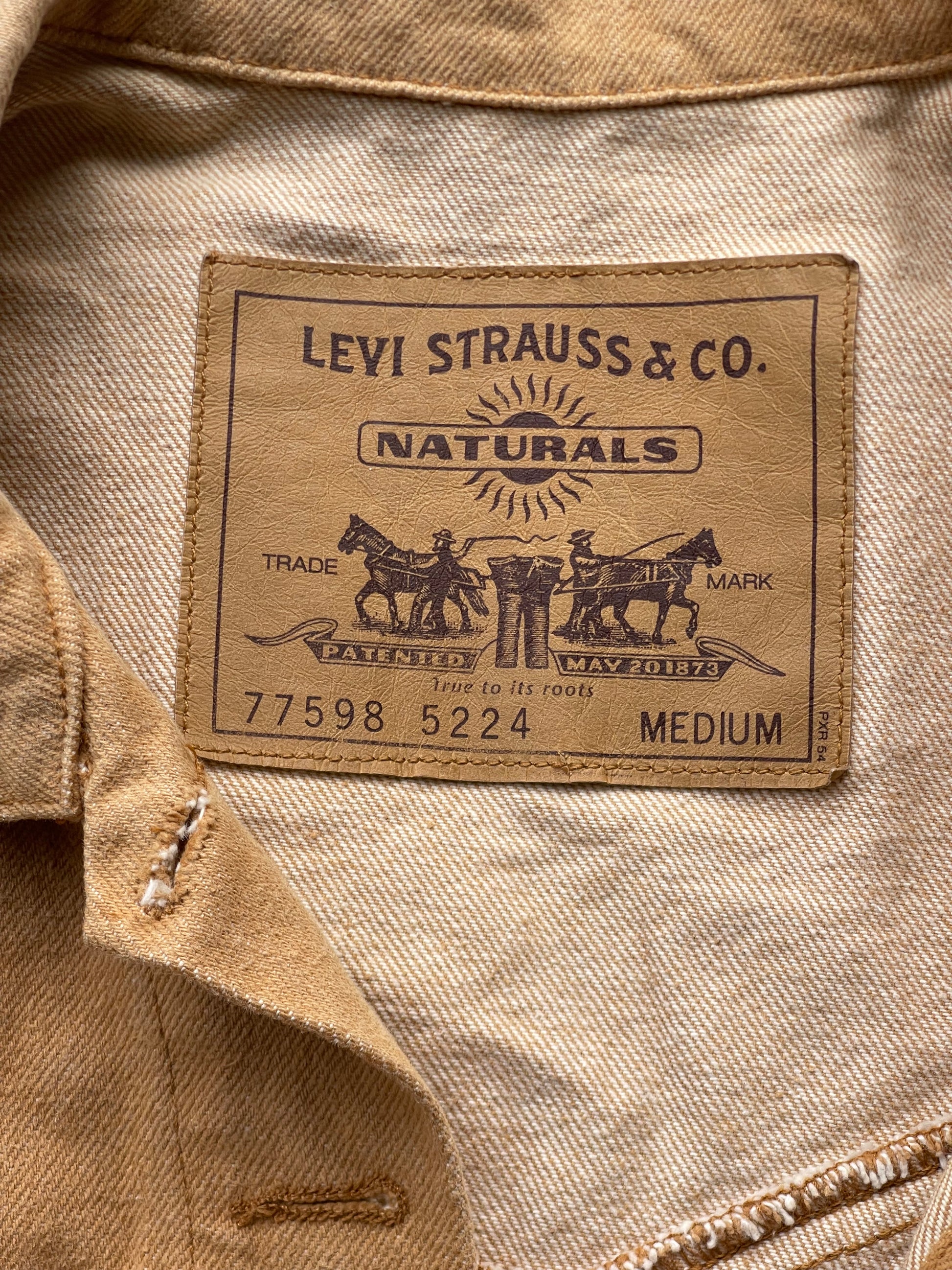 Vintage 1980s Levi’s x Sally Fox Denim Jacket - M/L