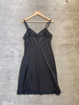 Vintage Slip Dress BLACK 02 - M