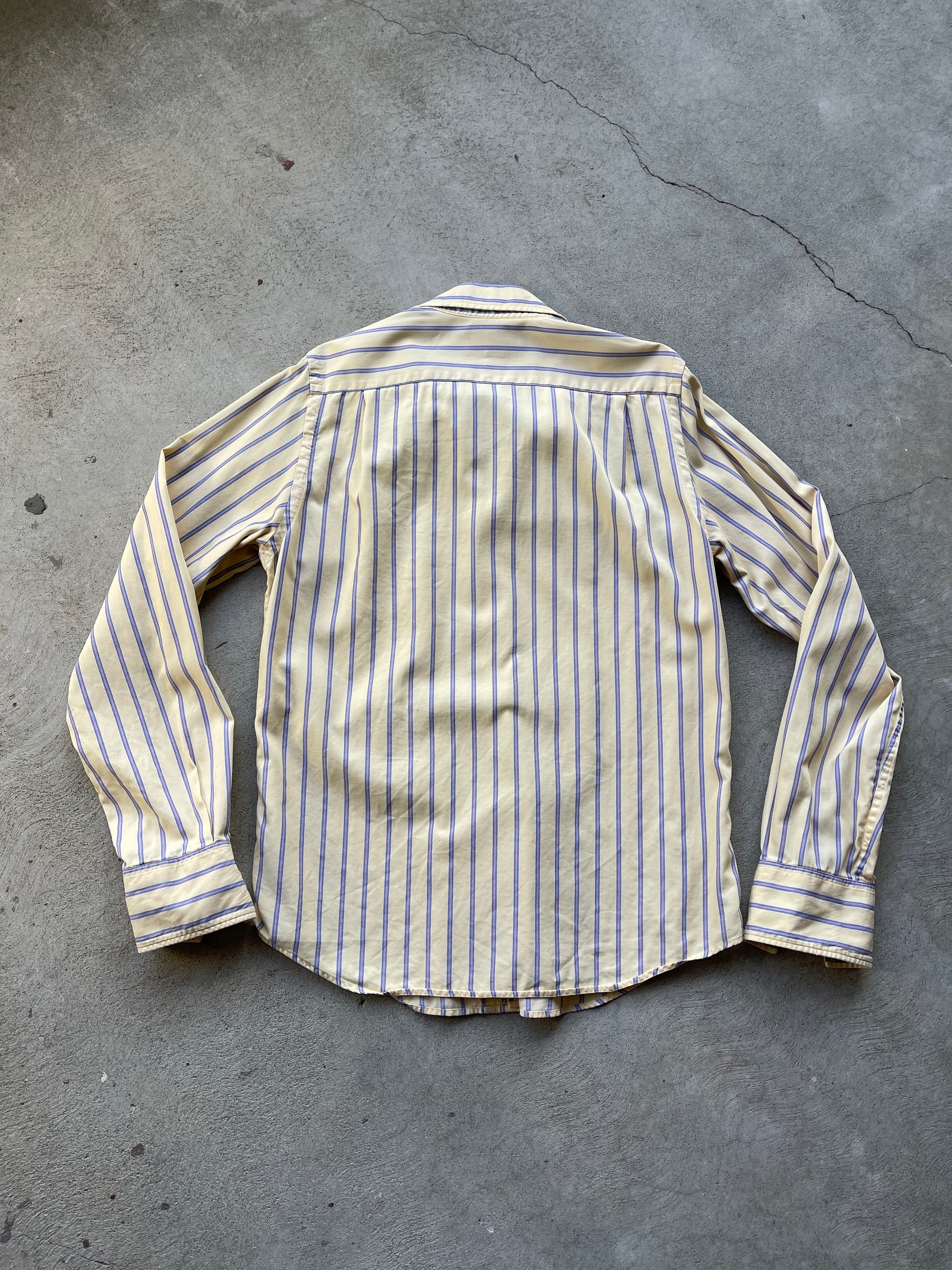 Pre-loved Men's Logo Dress Shirt ( YELLOW ) - S/M