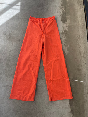 Vintage Overdyed Wide Leg Sailor Pant TOMATO - 28"