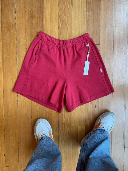Le Bon Shoppe Flared Basketball Shorts in CRAYON RED - ( select size )